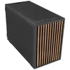 Lian Li DAN Cases B4 Wood Edition kompiuterio korpusas, Micro-ATX – riešuto spalvos, juodas