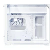 Lian Li O11 Vision-M kompiuterio korpusas, Micro-ATX, grūdintas stiklas – Baltas