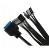 Opti OBUDOWA KOMPUTEROWA LC-MJ360-Baltas MIDDLE TOWER LOVINGCOOL