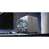 Mars Gaming MCMPRO profesionalus kompaktiškas kompiuterio korpusas mATX (dviguba kamera)