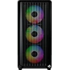 „Montech X5M“ kompiuterio korpusas, vidutinio dydžio bokštas, „Micro-ATX“, ARGB, grūdintas stiklas – Juodas
