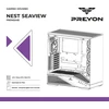 Korpusas PREYON Nest Seaview ARGB (PSV04B)