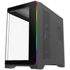 Rampage LYRON Gamingowa obudowa PC Mid Tower 7xFan ARGB PWM juoda