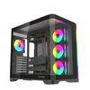 Rampage LYRON Gamingowa obudowa PC Mid Tower 7xFan ARGB PWM juoda