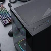 Rampage Obudowa PC ze szkłem hartowanym SEALITE 7x wentylator ARGB PWM Juoda