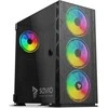 Kompiuterio korpusas Savio Raptor X1, Tempered Glass, ARGB, Black