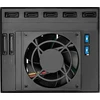 Serverio korpusas SilverStone Silverstone FS305-12G, keičiamas rėmas (juodas)