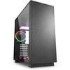 Sharkoon PURE STEEL RGB, Tower-case - juodas, gehrtetes Glas
