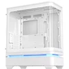 ASUS korpusas PRIME AP304 TG ARGB Baltas, ATX, permatomas šonas, 4x120mm ARGB, balta
