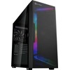 „SilverStone SST–SEH1B–G“ – „SETA H1 Midi–Tower“, grūdintas stiklas – juoda