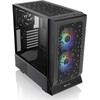 Thermaltake Ceres 330 TG ARGB, Tower tipo korpusas - juodas, grūdintas stiklas