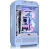 THERMALTAKE The Tower 300 Micro-Tower Micro-ATX korpuso peržiūros langas mėlynas