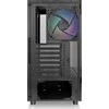 Thermaltake View 270 grūdintas stiklas, stiklinė pusė, ventiliatorius ct140 - juodas