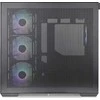 Midi Thermaltake View 380 TG ARGB Juodas