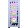 ADATA XPG VALOR AIR PRO korpusas, ATX, permatomas šoninis skydelis, 4x 120 mm ARGB ventiliatoriai, baltas