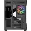 Usorteret XYZ PC GEAR Qubex ARGB korpusas juodas (X-CS-QUBEX-B)