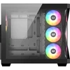 Usorteret XYZ PC GEAR Qubex ARGB korpusas juodas (X-CS-QUBEX-B)