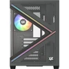 Usorteret XYZ PC GEAR Qubex ARGB korpusas juodas (X-CS-QUBEX-B)