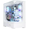 Zalman „Obudowa p40 prism plus“ vidutinio dydžio bokštas, baltas