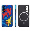 Ocpc „FC Barcelona“ dėklas, skirtas „Samsung Galaxy S25 Plus“, magnetinis dėklas, „MagSafe OCFCBMCS25PSP SP“