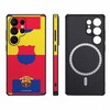 Ocpc FC Barcelona dėklas, skirtas Samsung Galaxy S25 Ultra magnetinis dėklas MagSafe OCFCBMCS25UMF MF