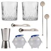 Octopus Publishing Group Ravenhead® Whiskey cocktail set 10 elementy
