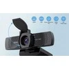 ODEC OD-WB01 Stream Series Dual-Mic Full HD internetinė kamera su 1/3" CMOS jutikliu juodos spalvos