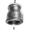 Odlewnia Zawiercie M2 sumažinimo antgalis 2 x 6/4 "juoda