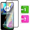 Oem 5D Full Glue Ceramic Glass - skirta Motorola G52 / G71s / G72 / G82 juodas