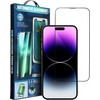 Oem 5D Full Glue Apsauginis stiklas skirtas Apple iPhone 12 Pro juodas + aplikatorius