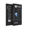 Oem 5D Full Glue Apsauginis stiklas - skirtas Apple iPhone 14 Pro (MATTE) juodas