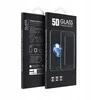 OEM 5D pilnai klijuojamas grūdintas stiklas - skirtas Honor 400 Smart 5G / 400 Smart 4G / X7d 4G juodas
