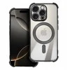 Dėklas Oem Case for iPhone 16 PLUS Antishock Electro compatible with MagSafe juodas