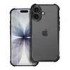 OEM dėklas, skirtas iPhone 17, atsparus smūgiams, juodas