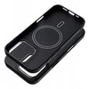 Dėklas Oem Case for iPhone 16 PRO MAX Carbon Elite Mag Cover compatible with MagSafe juodas