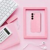 Dėklas Oem CLEAR CASE 2 mm BLINK skirtas Samsung Galaxy A36 5G rožinės spalvos