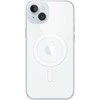 Oem Originalus „iPhone 15 PLUS“ dėklas, skaidrus, 2 mm „Mag“ dangtelis, suderinamas su „MagSafe“ (fotoaparato apsauga), permatomas