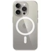 Oem Originalus „iPhone 15 PLUS“ dėklas, skaidrus, 2 mm „Mag“ dangtelis, suderinamas su „MagSafe“ (fotoaparato apsauga), permatomas