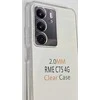 Realme C75 skaidrus 2 mm dėklas (apsauga nuo kameros), skaidrus