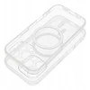 Dėklas Oem Case for iPhone 15 Clear Mag Cover (STR / CAMERA PROTECTION) compatible with MagSafe transparent glitter
