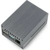 Oem Aliumininis dėklas, skirtas Raspberry Pi 4B su ventiliatoriumi - pilkas