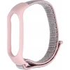 Oem Nylon apyrankė skirta Xiaomi Mi Band 5 / 6 / 7 rožinės spalvos (07)