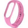 Oem Silicone apyrankė for XIAOMI Mi Band 5 / 6 / 7 pink (37)