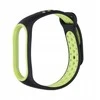 Oem Silikoninė apyrankė skirta Xiaomi Mi Band 5 / 6 / 7 žalios spalvos (05)