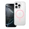 OEM dėklas, skirtas iPhone 13 MINI, „Drop Glue“ spalvotas žiedinis Mag dėklas, suderinamas su „MagSafe“, rožinis