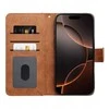 Dėklas Oem JEANS Book skirtas Apple iPhone 16e (SE 4 2025) mėlynos spalvos