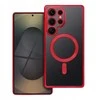 Oem ELECTRO MAG COVER dėklas suderinamas su MagSafe skirtas Samsung Galaxy S25 Ultra red