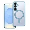 Oem ELECTRO MAG COVER dėklas suderinamas su MagSafe skirtas Samsung Galaxy S25 mėlynos spalvos