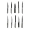 Grąžtas Oem V tipo 30 laipsnių CNC freza - 0.8mm