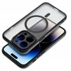 Oem FULL MATTE MAG COVER dėklas suderinamas su MagSafe skirtas Samsung Galaxy S25 juodos spalvos